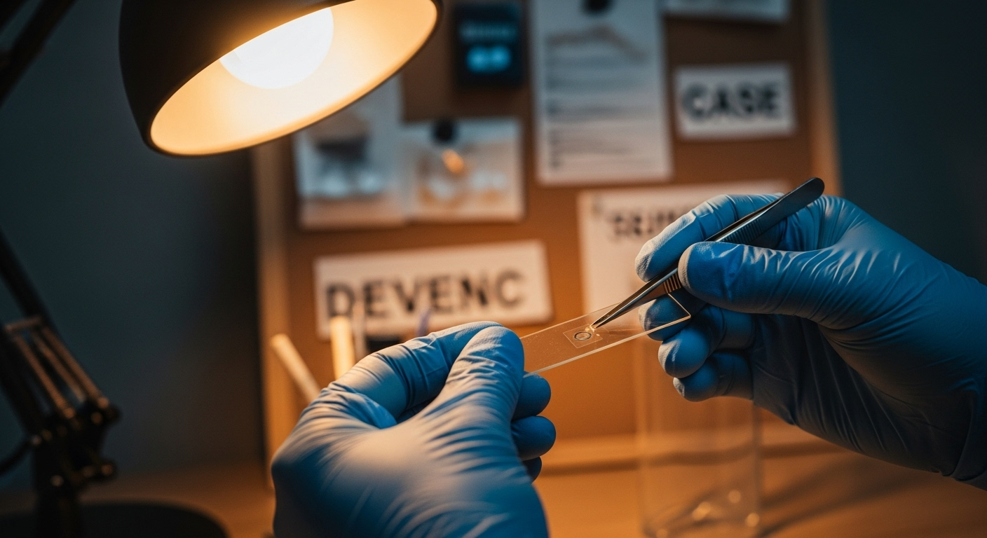 Blood spatter analysis puzzle